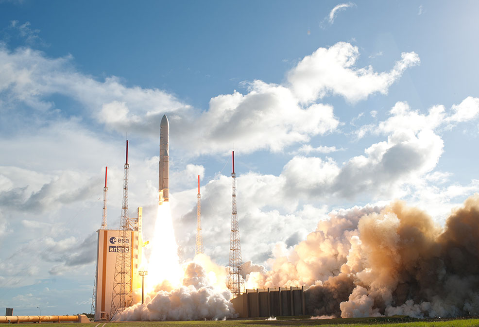 Lift-off for Alphasat: Europe's biggest telecom satellite