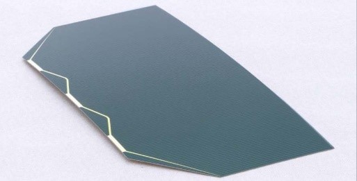 Meet AZUR’s 4G32C solar cell – the first metamorphic and first 4-junction cell for Geostationary orbit on the market. (Image credit: AZUR SPACE)