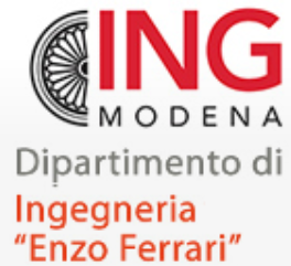 University of Modena and Reggio Emilia  Eng. Dept. “Enzo Ferrari”